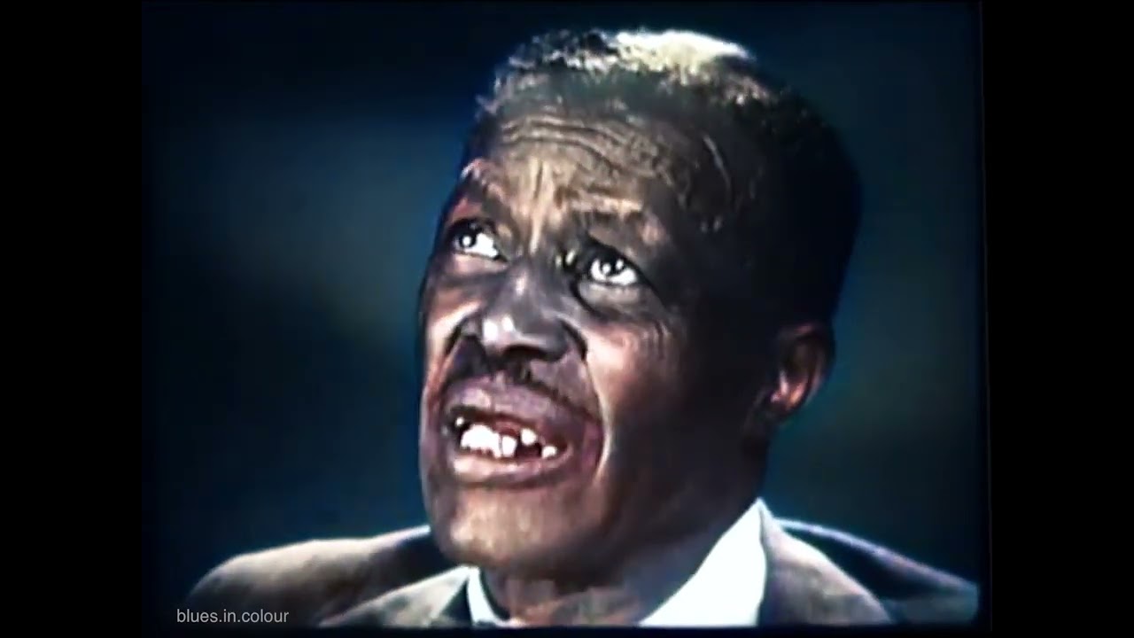 Son House - live [Colourised] in Seattle 1968