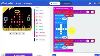 03 Microbit juego mental calculadora para sumar restar y multiplicar con Makecode screenshot 5