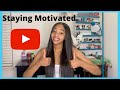 Staying Motivated as a SMALL YOUTUBER! | Support, Manifestation, Positivity....?