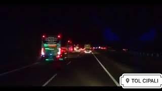 story wa bus balap di tol cipali full menggoyang