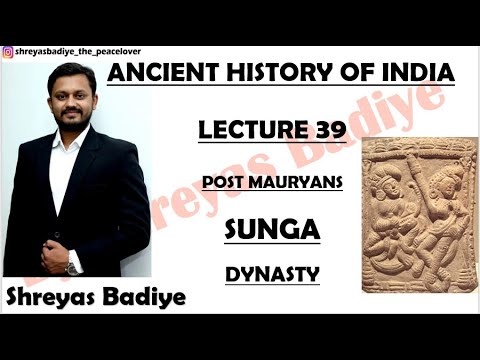 Sunga Dynasty | Post Mauryas | Ancient History of India