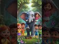 हाथी भैया का मजेदार डांस 🐘😂 | Kids Shorts #shorts #ytshorts