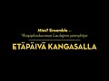 Capture de la vidéo Etäpäivä Kangasalla -Konsertti – Ylioppilaskunnan Laulajien Pienyhtye Mies? Ensemble