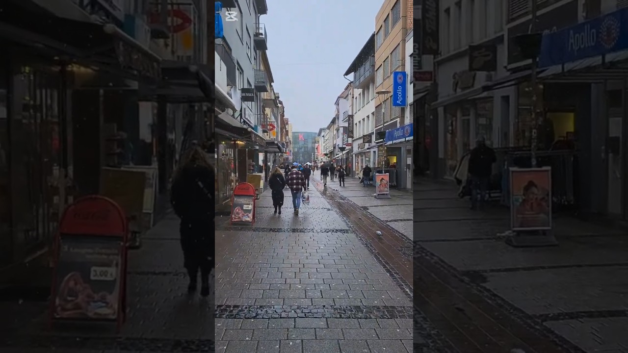 Roaming the streets of Kaiserslautern in Germany
