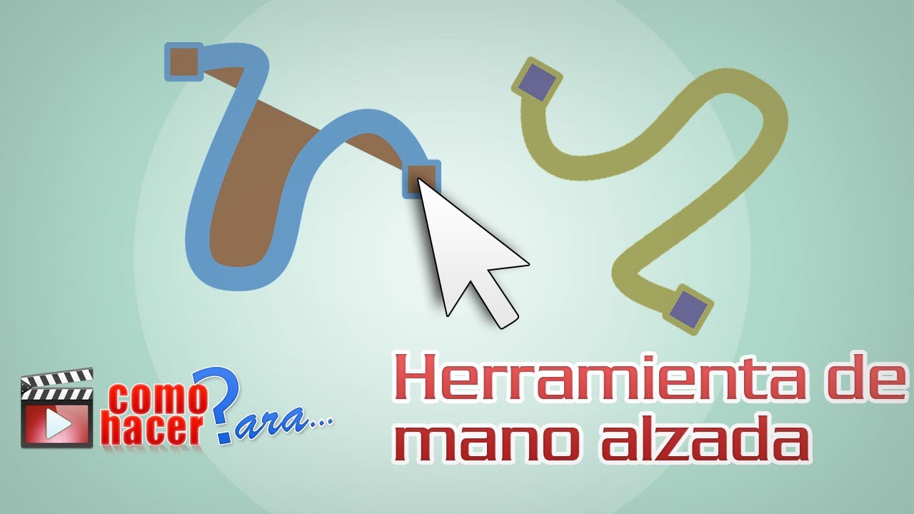 CorelDraw - Herramientas de mano alzada - YouTube