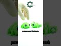 🦎 Cobotech Playful Gecko Duo Articulated Keychain #shorts #3dprinting #gecko #lizard #reptile #cute