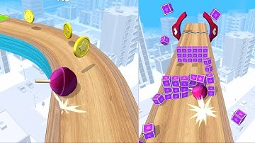 Going Balls Gameplay - Walkthrough Level #134   (Android, iOS)