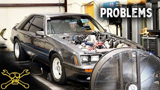 Twin Turbo Foxbody Hits The Chassis Dyno