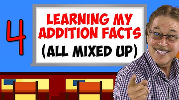 Learning My Addition Facts (All Mixed Up) | Addition Facts for 4 | Jack Hartmann