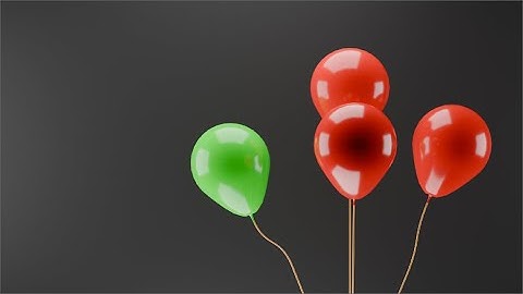 СДЕЛАЛ АНИМАЦИЮ ВОЗДУШНЫХ ШАРОВ В #BLENDER #3D #animation #3danimation #blenderanimation