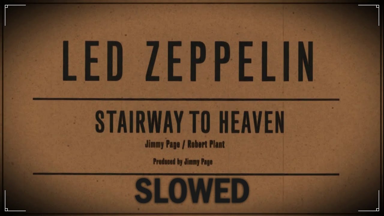 𝐒𝐭𝐚𝐢𝐫𝐰𝐚𝐲 𝐭𝐨 𝐇𝐞𝐚𝐯𝐞𝐧 / 𝙻𝚎𝚍 𝚉𝚎𝚙𝚙𝚎𝚕𝚒𝚗 [𝙨𝙡𝙤𝙬𝙚𝙙]