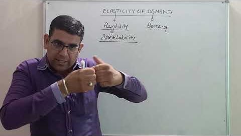 Chapter-5 Elasticity of Demand Part-1