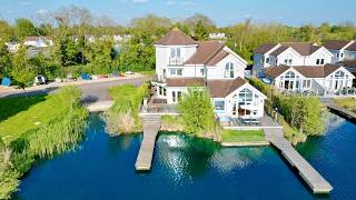The Landings 19, Scout on the Water, is a luxury lakeside holiday home set within the Cotswold Lakes