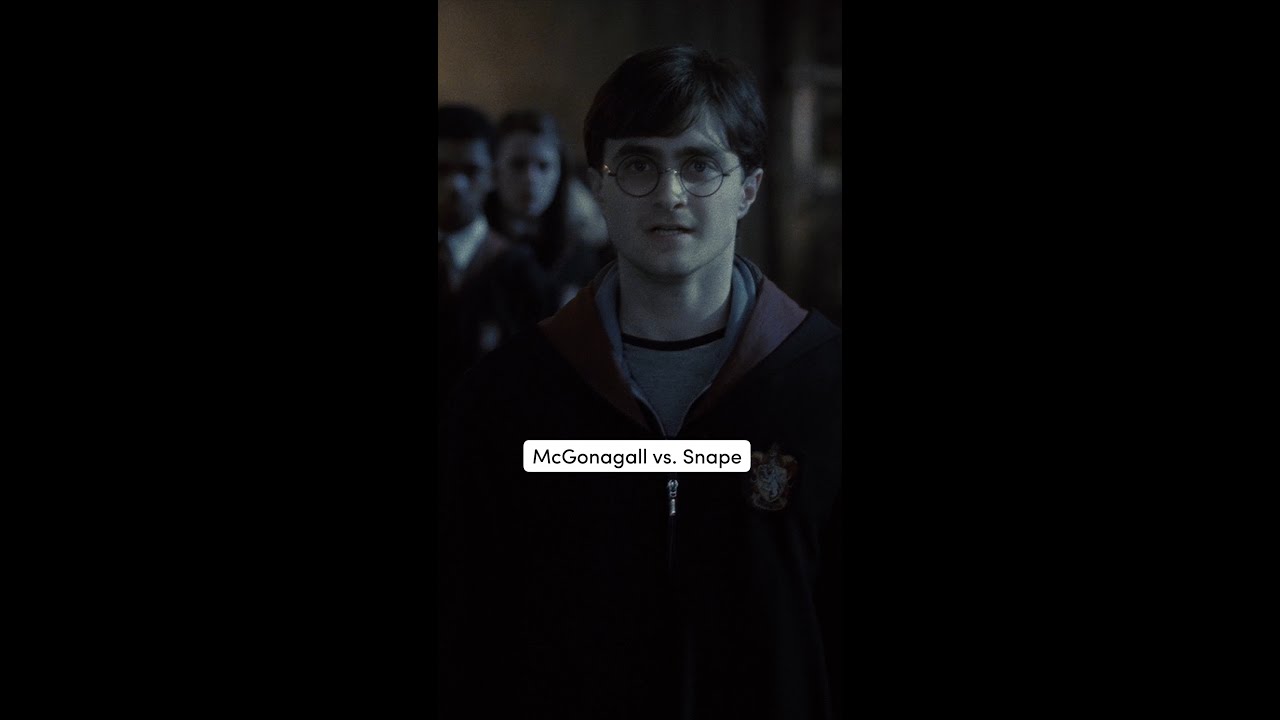 McGonagall takes on Snape 