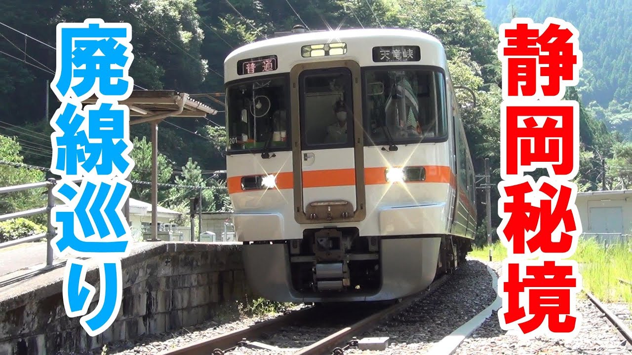 JR飯田線の過去とは、当時の大嵐駅を見る　#スーツ  #ステハゲ  #高須幹也