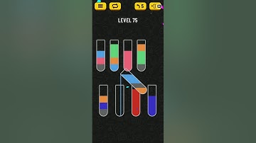 Water sort Puzzle | Level 75 | Gameplay Walkthrough