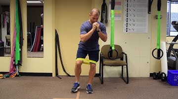 Lateral Toe Taps with Band