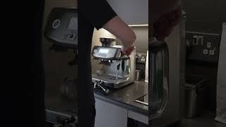 Making Coffee with the Sage Barista Pro