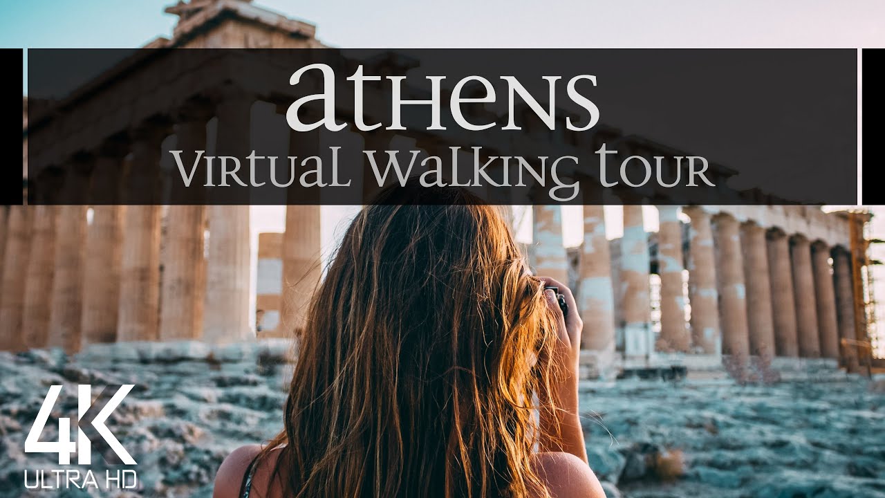 【4K】🇬🇷 VIRTUAL WALKING TOUR: 🚶 «Athens - Greece 2021» 🎧 ORIGINAL SOUNDS 🚫 NO COMMENT 📺 UHD ASMR