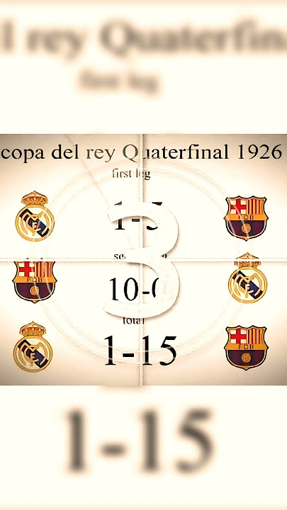 Barcelona vs Real Madrid 1926 Revenge 🥶#Shorts
