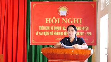 Triển khai một số văn bản về công tác khuyến học, khuyến tài, xây dựng xã hội học tập