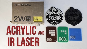 IR laser and acrylic