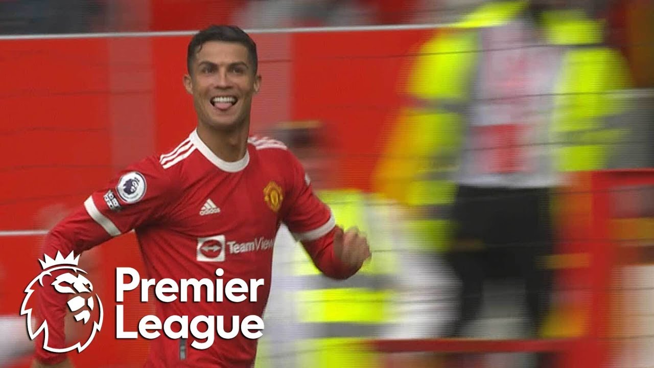 Manchester United's Cristiano Ronaldo arrives for the Premier