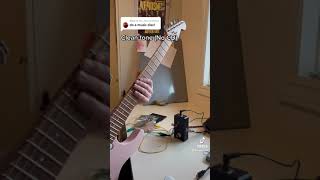 Running my guitar through a CD.