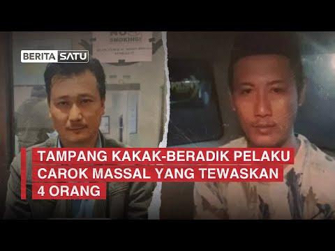 Tampang Kakak-Beradik Pelaku Carok Massal yang Tewaskan 4 Orang di Bangkalan