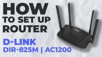 ✅ How to Set Up D-Link DIR-825M WiFi Router | How to Setup D-LINK AC1200 DIR-825M