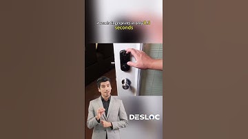 Curious about what makes this smart lock so special? 🎥 DESLOC B200