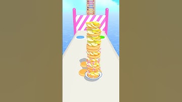 #shorts #asmrgames #Gaming #Gameplay #IosGames #AndroiGames Pancake Run - Gameplay #5