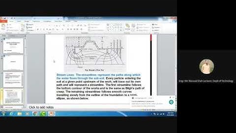 Design of Hydraulic Structures Lecture 8 Google Meet Recording