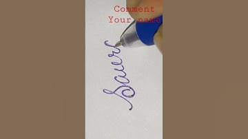 "Saurabh" beautiful name in cursivewriting. #shorts #shortvideo #viral #short #viralshorts #trending
