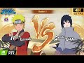 Naruto Sage Mode VS EMS Sasuke ,NARUTO X BORUTO Ultimate Ninja STORM CONNECTIONS, 4K 60FPS.