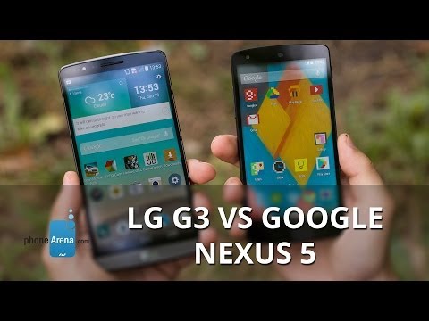 LG G3 vs Google Nexus 5