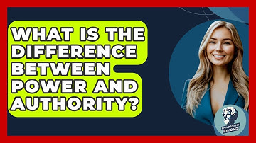 What Is The Difference Between Power And Authority? - Philosophy Beyond