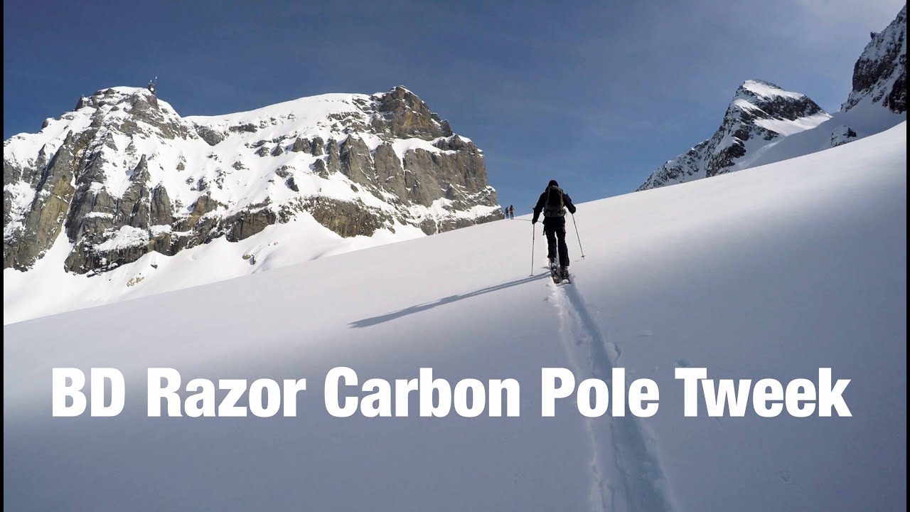 Black Diamond Razor Carbon Pole Review - YouTube