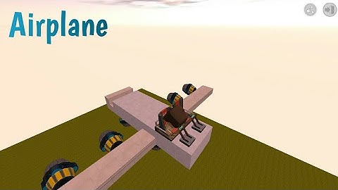 How to Make Airplane | Mini World : Block Art