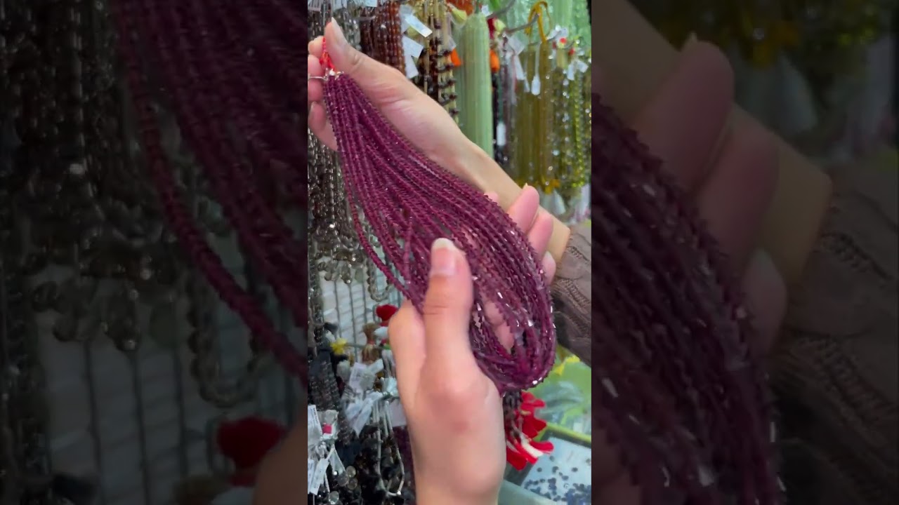 ❤Natural Rhodolite Garnet Gemstone Beads