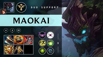 Maokai Support vs Sylas - KR Master Patch 25.23