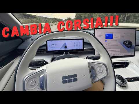 Geely EX5 cambia anche corsia!!! Tutti gli ADAS