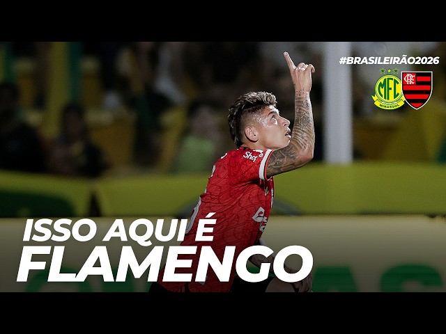 ISSO AQUI É FLAMENGO | MIRASSOL 1X5 FLAMENGO | BRASILEIRÃO (16/08/2026)