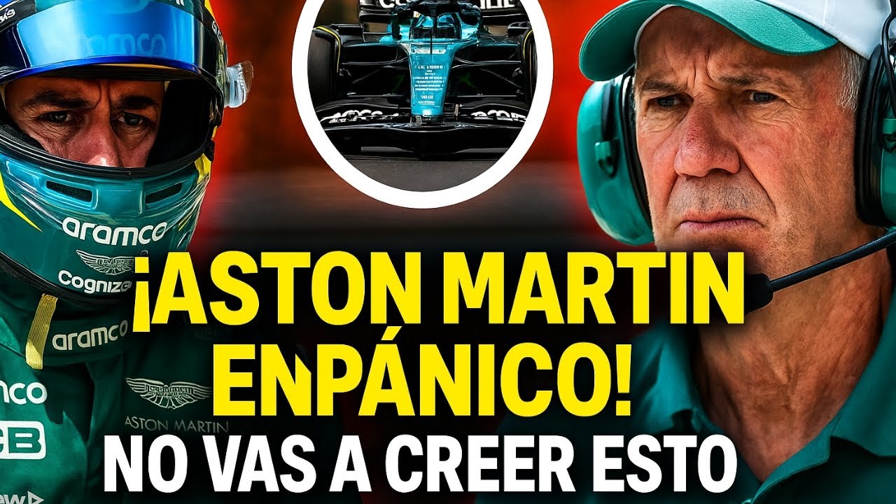 ¡ÚLTIMA HORA! ADRIAN NEWEY ENCUENTRA LO QUE NADIE QUERÍA VER EN EL COCHE DE ALONSO – FÓRMULA 1