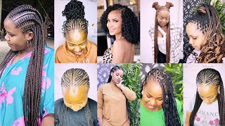 Stunning African Braids Hairstyles Compilation For African Women