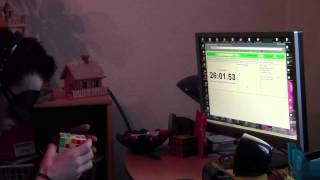 Speedcubing: 5x5x5 BLD in 42:12.64 Minutes (Single)