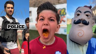 HELLO NEİGHBOR AND POLİCE 👻❤️😂😂✅ NEW VİDEOS 😂❤️✅ #shortvideo #tiktok #subscribe #youtubeshorts