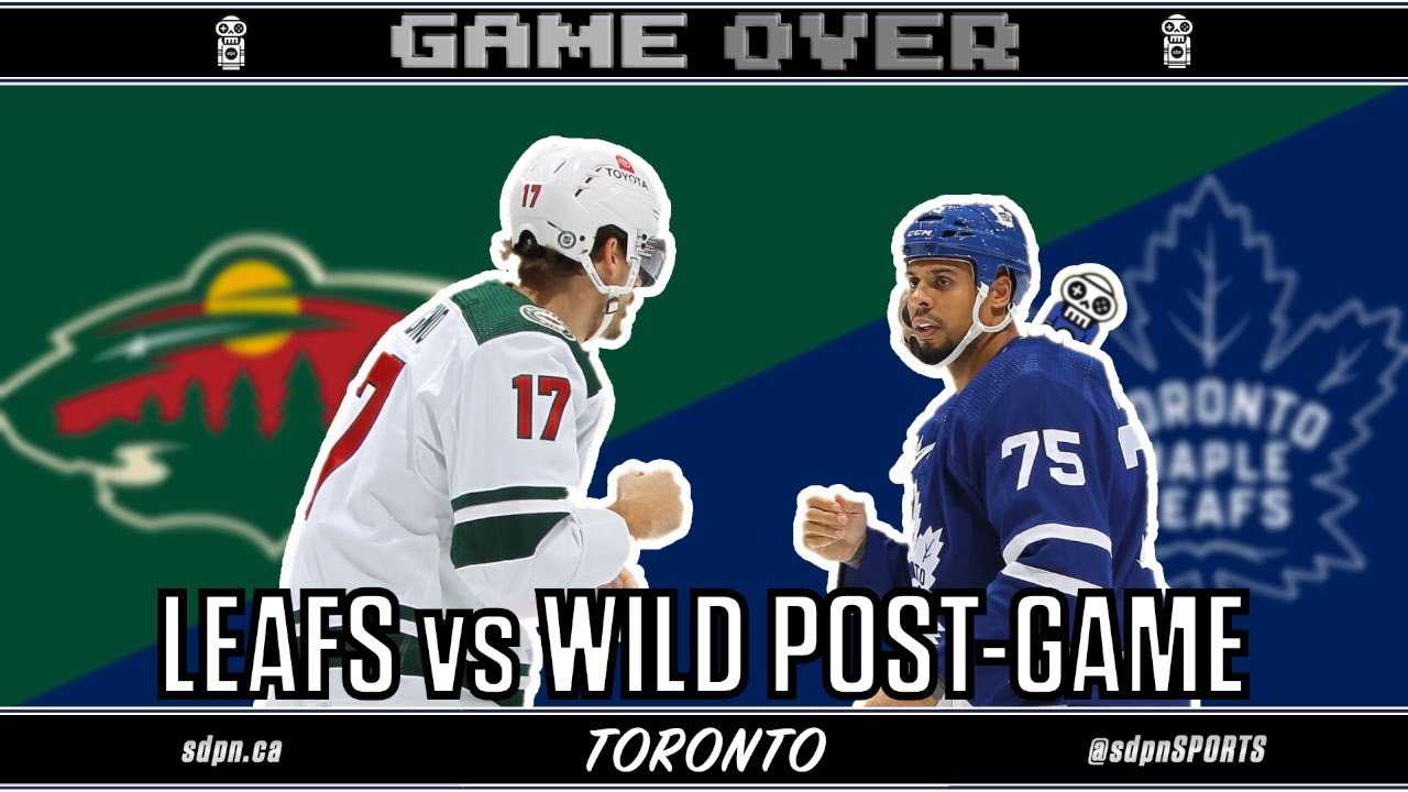 Maple Leafs vs Minnesota Wild Post Game Analysis - Nov 19, 2023 | Game ...