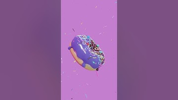 🍩Double Flavour Donut  - Mesmerising Loop! 🍩