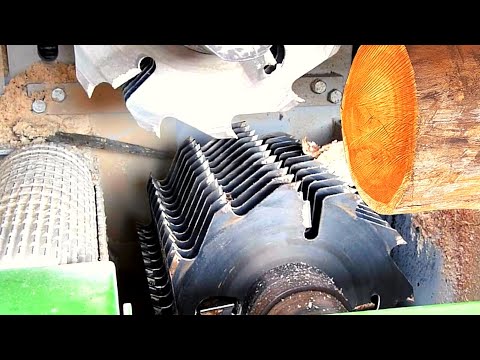 أحدث وأقوى آلات تقطيع الأخشاب على مستوى العالم